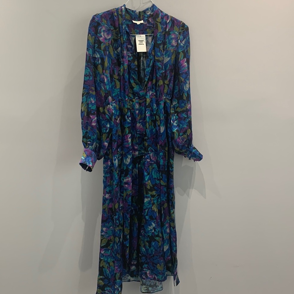 Beautiful satin floral dress